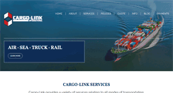 Desktop Screenshot of cargolink.com